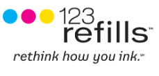 123 Refills logo